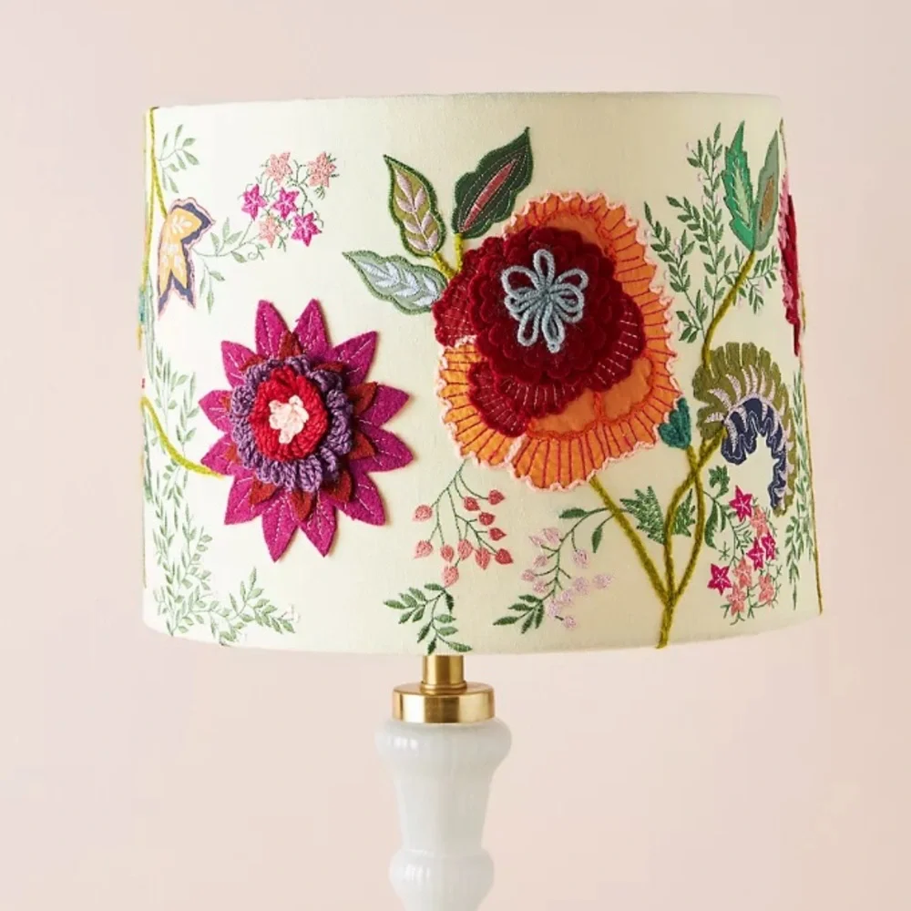 Anthropologie jessamine large lampshade